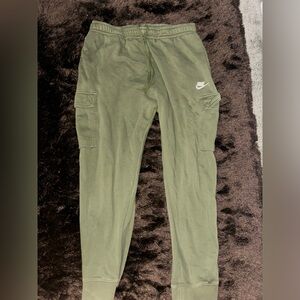 Green Nike Joggers